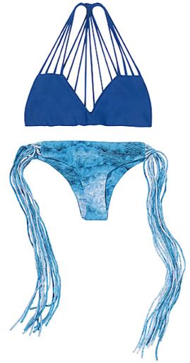 Mikoh Swimwear Banyans Dreamland Bikini Set Deep Sea Underwater Sea