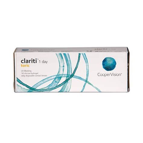 Clariti 1 Day Toric 30 Pack CooperVision Online Lenses