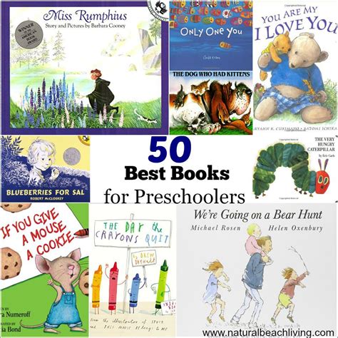 50 Best Books For Preschoolers Free Printables Reading Logs Natural