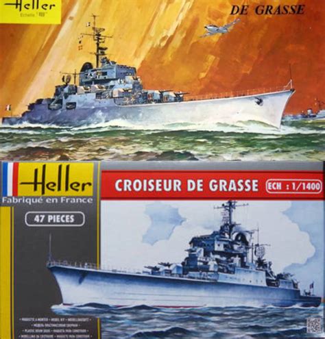 The French Aa Cruiser De Grasse 1946