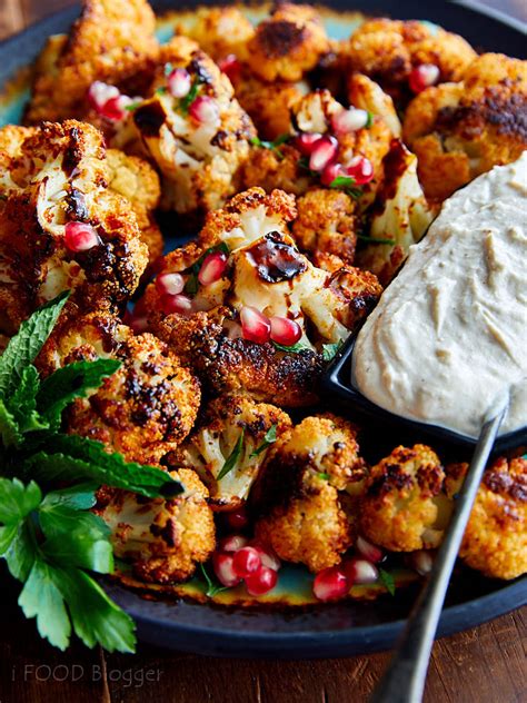 Loaded with cheese, bacon, garlic, italian herbs, and sour cream. roasted cauliflower recipe