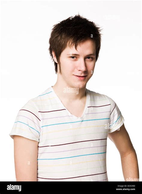 Portrait Of A Young Man Stock Photo Alamy