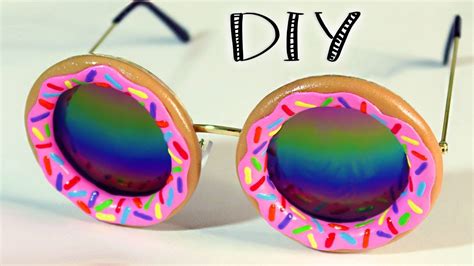Diy Donut Sunglasses 🍩 Youtube