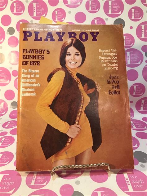 Playboy Magazine October Bunnies Of Sharon Johansen Ebay
