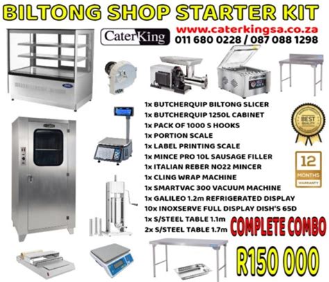 Biltong Shop Starter Kit Caterkingsa Online Catering Equipment Option