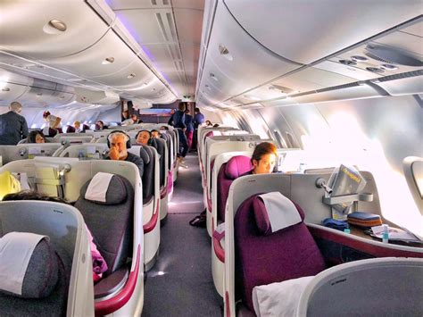 Review Qatar Airways A380 Business Class Doha To Paris Live From A