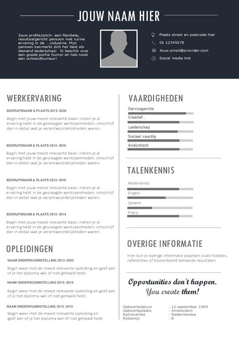 Free Download Gratis Cv Template Canva Golden Ways