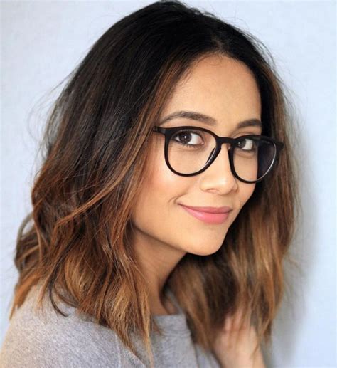 Long Brown Balayage Bob Ombrebobhair Choppy Bob Haircuts Bob Hairstyles For Fine Hair Cool