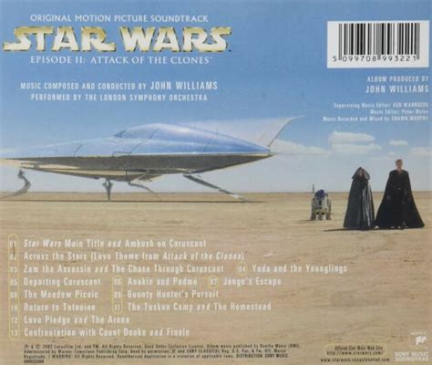 Star Wars Episode Ii Attack Of The Clones Original Motion Picture