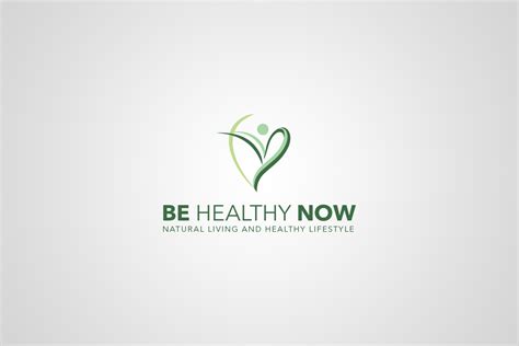 Elegant Serious Health And Wellness Logo Design For Be Healthy Now