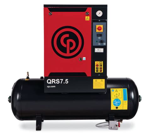 10hp 150psi Tank Mounted Rotary Screw Air Compressor By Chicago