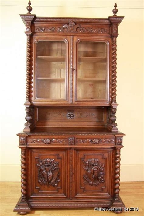 When staining oak cabinets, consider colors such as golden oak, maple, colonial oak, and pecan. A French oak Louis XIII style cabinet, circa 1880, finely… - Cabinets & Cupboards - Storage ...