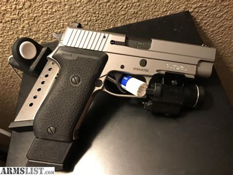 Armslist For Saletrade Discontinued Stainless Steel Sig P220 45 Acp