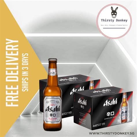 Asahi Super Dry Pint 330ml Twin Bundle Shopee Singapore