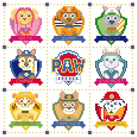 Paw Patrol Picture Bead Creation Craft Set Hot Sex Picture