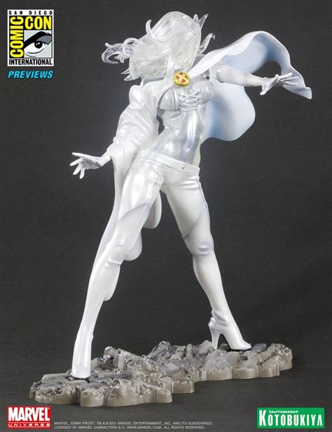 White Queen Emma Frost Diamond Form Figurine X Men