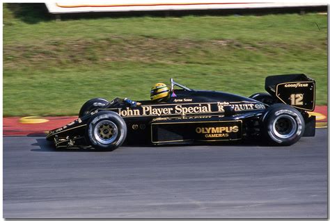 Ayrton Senna Jps Lotus Renault 97t F1 Brands Hatch 1985 E Flickr