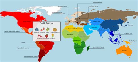 This Map Shows Where Your Food Really Comes From And It Might