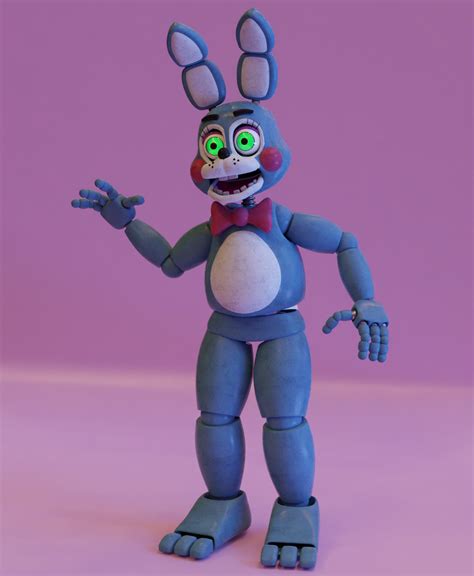 Artstation Custom Ar Toy Bonnie Fnaf Ar Special Delivery