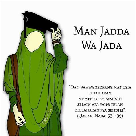 Man jadda wa jadda bukan hadist. Gambar Tulisan Man Jadda Wa Jadda / Kaligrafi Arab Islami ...