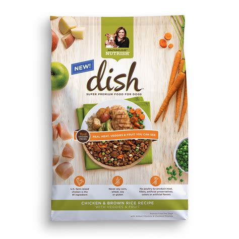 But for all of its warm and fuzzy. Rachael Ray Nutrish DISH Natural Dry Dog Food, Chicken ...
