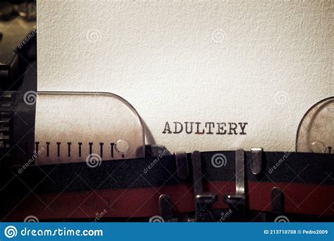 Adultery Concept View Stock Photo Image Of Marriage 213710708