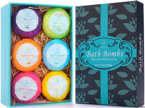 Excalla bath bombs for kids with surprise toys inside. Aofmee Bath Bombs, 6pcs Lush Fizzies Spa Kit Perfect for ...