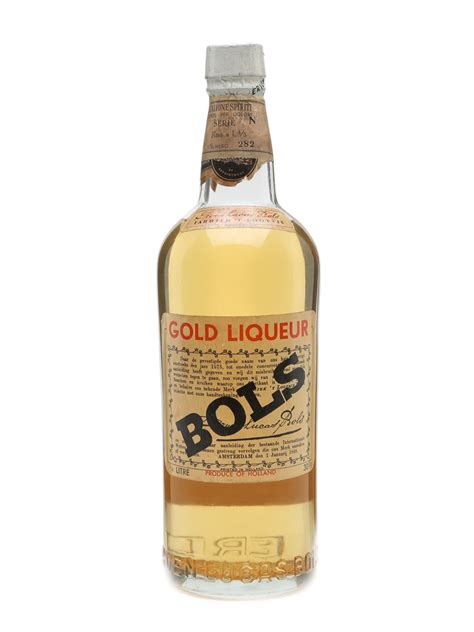 Bols Gold Liqueur Lot 13102 Buysell Liqueurs Online