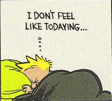 Monday Morning Calvin And Hobbes Feelings Snark