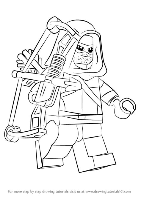 He first appeared on portable versions of lego batman 2: Learn How to Draw Lego Green Arrow (Lego) Step by Step ...
