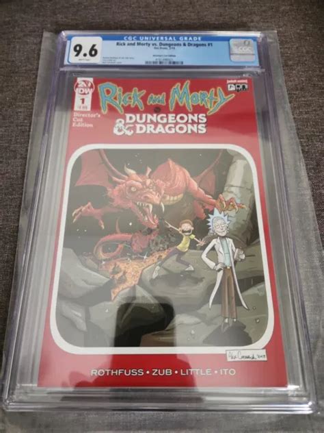 Rick And Morty Vs Dungeons And Dragons 1 Directors Cut Edition Cgc 96