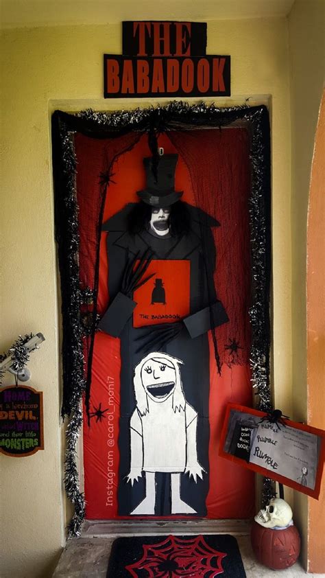 This Year For Halloween The Kids Wanted Something Scary For The Door