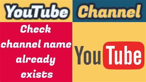 How To Check Youtube Channel Name Already Exist Or Not How To