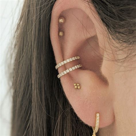 Absolutely Loving This Double Conch Clicker Hoops Are Made Of 316L