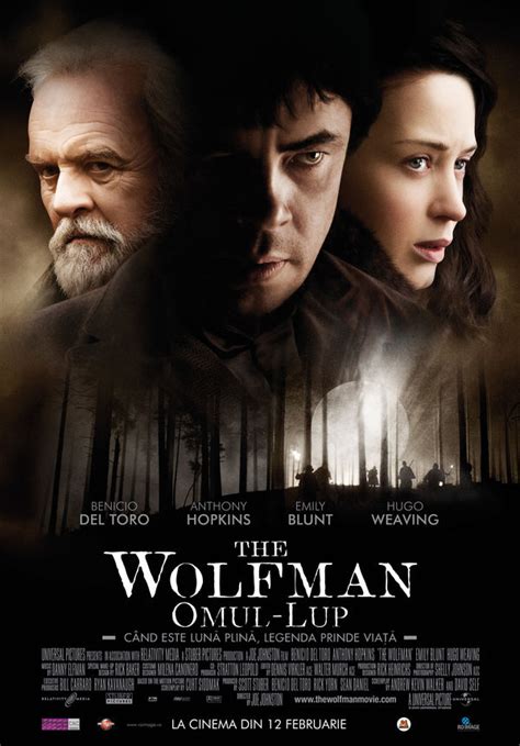 The Wolfman Omul Lup 2010 Film Cinemagiaro