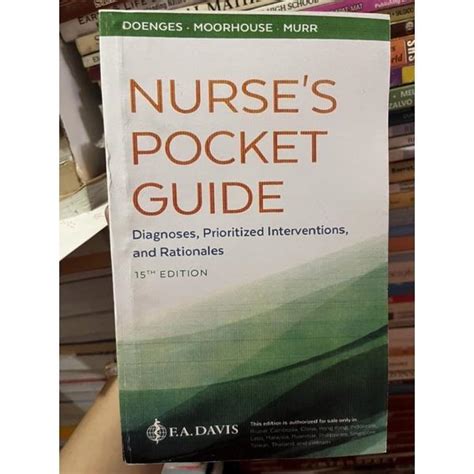 Nanda Nurses Pocket Guide 15th Edition Lazada Ph