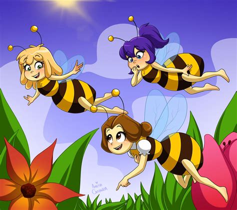 Exploring Maya The Bee Commission By Ameliacostanza On Deviantart