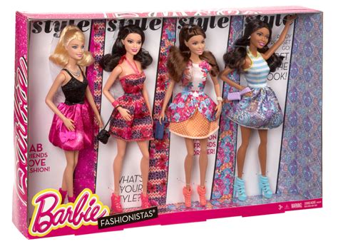 barbie® and friends fashionistas® t set