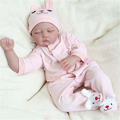 Charex Reborn Baby Dolls 22 Inch Sleeping Baby Girl Doll Lifelike
