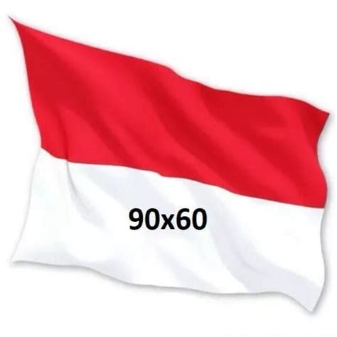 Jual Bendera Merah Putih 90x60 Cm Bendera Indonesia Bendera Rumahan Ukuran 90x60cm Merah