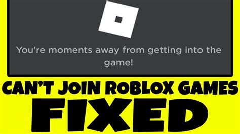 How To Fix Cant Join Roblox Games Bug Youtube