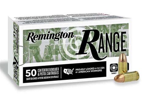 Remington 9mm 124 Gr Fmj Range Handgun 50box For Sale Online