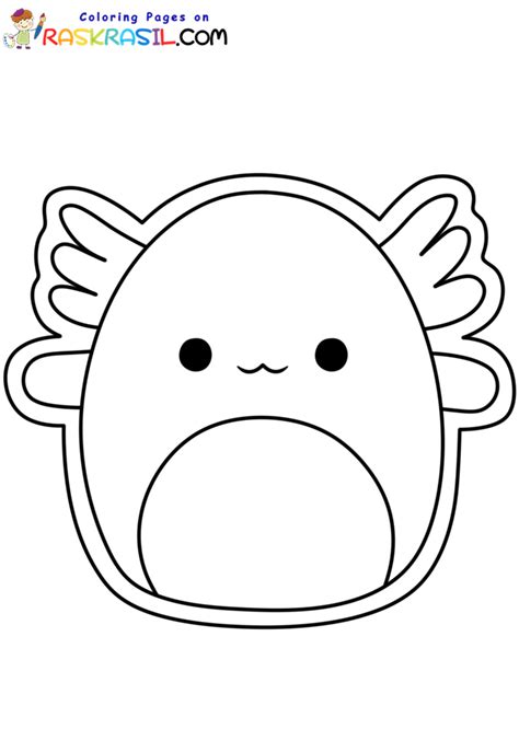 Rare Squishmallows Coloring Pages Krystalropmartinez
