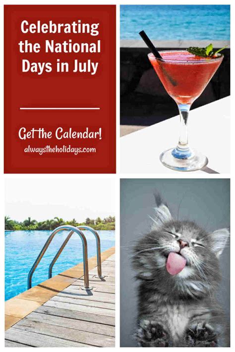 What Are The National Days Of July Find Out With Our Calendar