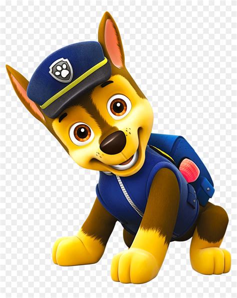 Paw Patrol Chase Chase Paw Patrol Dogs Free Transparent Png Clipart