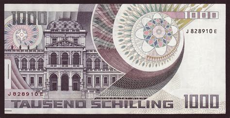 The peace dollar was mainly minted to commemorate the end of world war i. Austria 1000 Schilling banknote 1983 Erwin Schrödinger|World Banknotes & Coins Pictures | Old ...