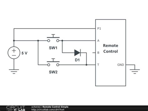 Remote Control Simple Circuitlab