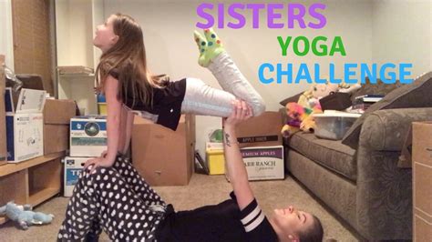 Sisters Yoga Challenge Youtube