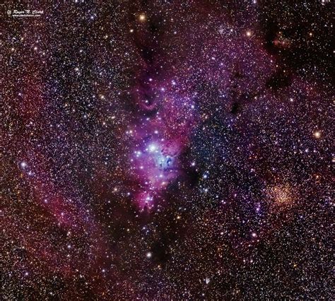 Clarkvision Photograph The Cone Nebula Hubbles Variable Nebula Fox