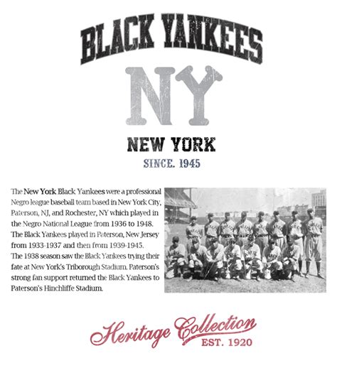 New York Black Yankees Heritage Hoodie